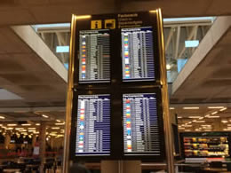 palma airport flight departures board 